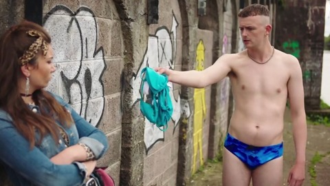 Chris Walley in The Young Offenders (2018) Bulge Shirtless Underwear 79847