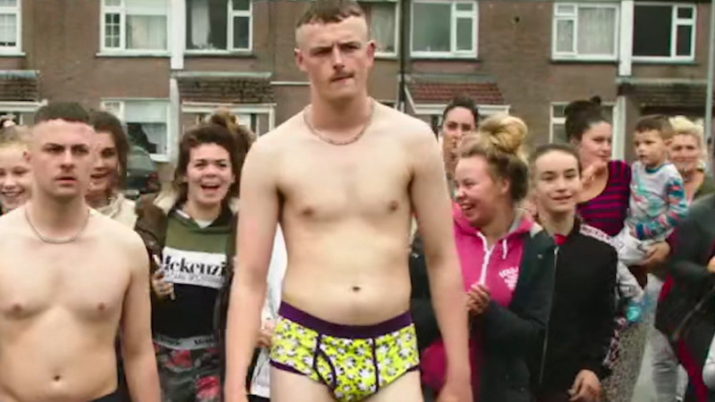 Sexiest Scenes of Jock O'Keeffe from The Young Offenders. Bulge, Shirtless, Underwear. 79325