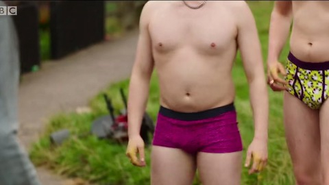 Alex Murphy in The Young Offenders (2018) Bulge Shirtless Underwear 79328