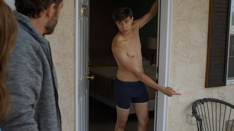The Detour's Sexiest Scenes with Gideon Glick. Shirtless, Underwear. 79380