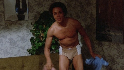 Leon Isaac Kennedy in Penitentiary II (1982) Bulge Shirtless Underwear 79521