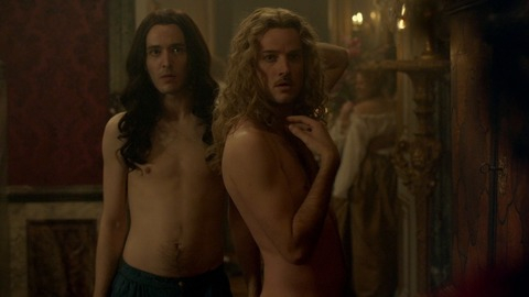 Sexiest Scenes of Monsieur Philippe d'Orléans from Versailles. Shirtless. 79721