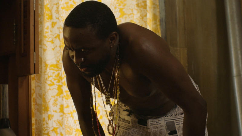 Sexiest Scenes of Meldrick from The Chi. Shirtless, black man. 79931