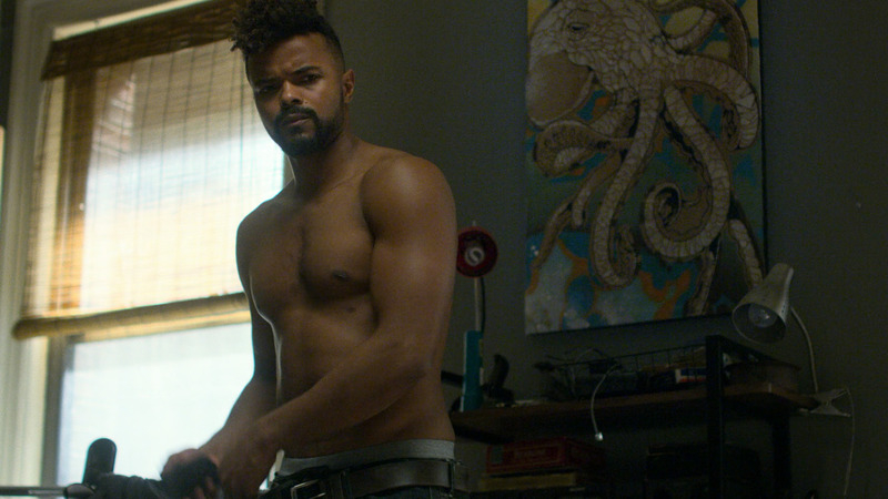 Sexiest Eka Darville Scene in Marvel's Jessica Jones. Shirtless. 80197