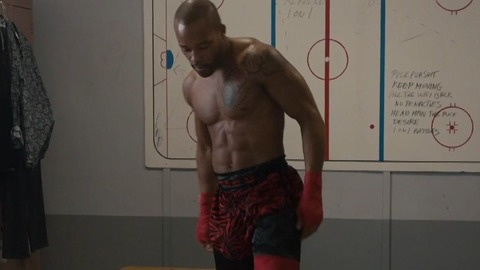 Sexiest Scenes of Rico St. George from Little Dog. Shirtless. 81101
