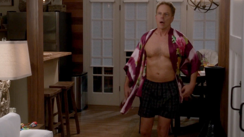 Hottest Greg Germann Scene in Grey's Anatomy. Shirtless, Underwear. 80330