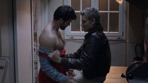 J'ai 2 Amours's Sexiest Scenes with Olivier Barthélémy. Gay, Shirtless. 80454