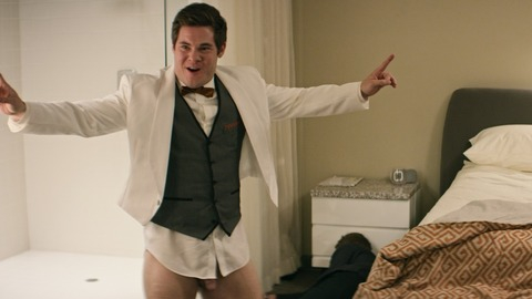 Adam DeVine Nude in Game Over, Man!. Balls, Penis. 80572