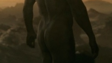 Sam Worthington Nude in The Titan. Butt. 80788