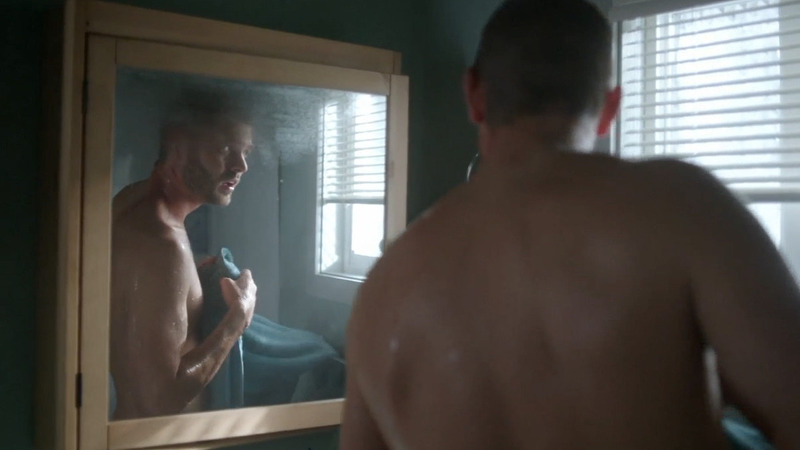 Sexiest Ben Pownall Scenes. Shirtless, bathroom, buzz cut. 80806