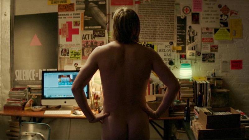 Zachary Booth Naked in After Louie. Butt. 80899