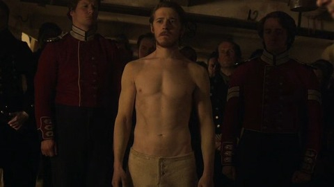Sexiest Scenes of Cornelius Hickey from The Terror. Shirtless. 81095