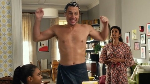 Zach Braff in Alex, Inc. (2018) Shirtless 81353