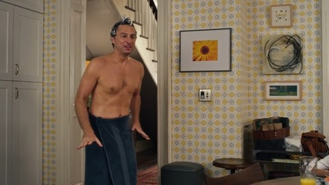 Zach Braff in Alex, Inc. (2018) Shirtless 81352