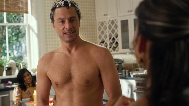 Alex, Inc.'s Sexiest Scenes with Zach Braff. Shirtless. 81354