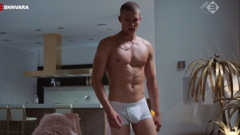 Josha Stradowski in Just Friends (2018) Bulge Shirtless Underwear 81396