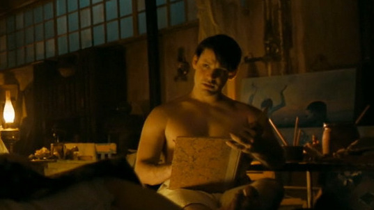 Sexiest Scenes of Young Pablo Picasso from Genius. Shirtless. 81833