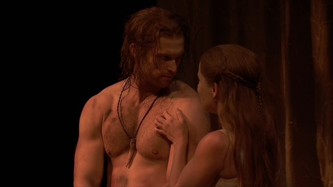 Sexiest Ian Lake Scene in Macbeth. Shirtless. 81595