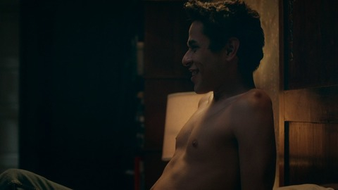 Rudy Martínez in Dear White People (2017-2021) Shirtless Bedroom In Bed 81689
