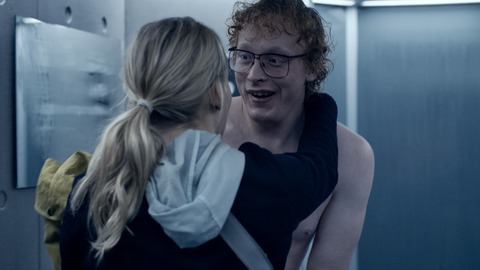 Hottest Sonny Lindberg Scene in The Rain. Shirtless, ginger, glasses. 81716