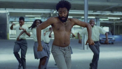 Hottest Donald Glover Scene in This Is America. Shirtless. 81758