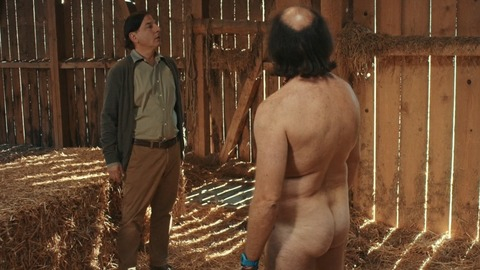 Daniel Mangisch Naked as Surprise-Verkäufer. Butt. 81903