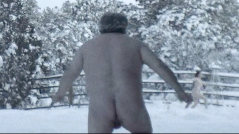 Theodore Bouloukos Naked as Duco. Butt, backsack, balls. 125091