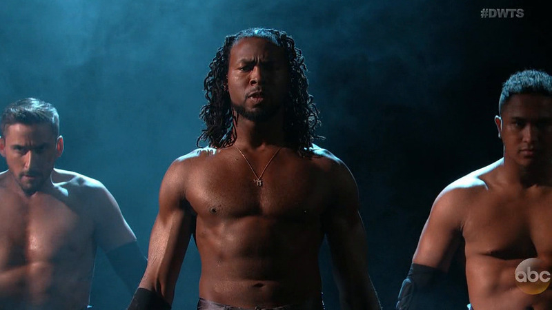 Dancing with the Stars's Sexiest Scenes with Josh Norman. Shirtless. 82242