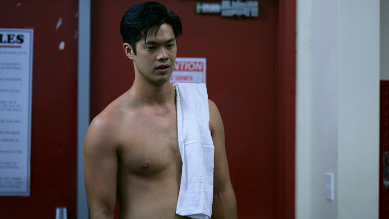 Sexiest Ross Butler Scene in 13 Reasons Why. Shirtless, locker room, sfw. 82225