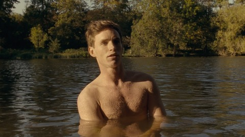 Sexiest Eddie Redmayne Scene in My Week with Marilyn. Shirtless. 82219