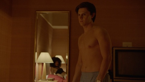 Hottest Evan Peters Scene in Pose. Shirtless, Underwear, motel room, sfw. 82508