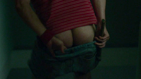 Benny from Action Point Naked. Butt, dark room, pulling up. 85031