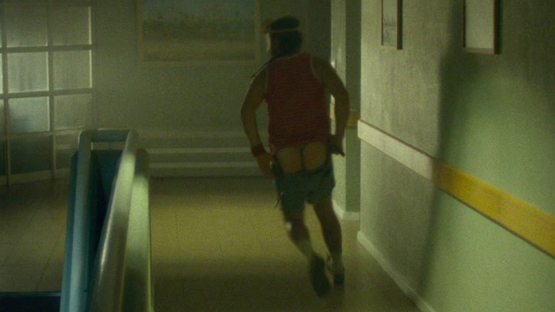Nudes of Benny from Action Point. Butt, dark room, pulling up. 85032