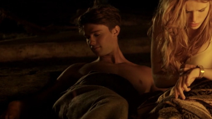 Sexiest Patrick Schwarzenegger Scene in Midnight Sun. Shirtless. 82585