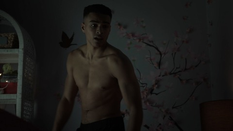 Impulse's Sexiest Scenes with Gabriel Darku. Shirtless. 82656