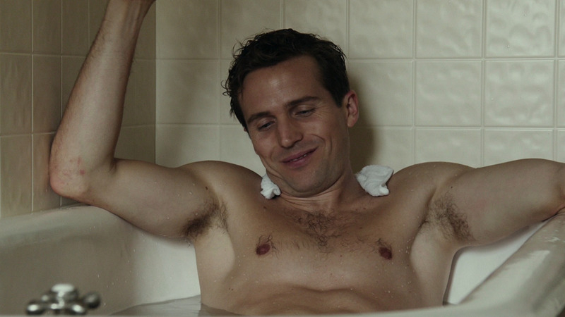Hottest Michael Stahl-David Scene in LBJ. Shirtless. 82664
