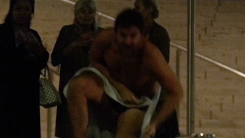 Mark Duplass in Goliath (2016-2019) Balls Shirtless Balls Night 82801