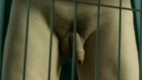 Ramón Esquinas Naked in Locked Up. Balls, Penis, Shirtless. 82927