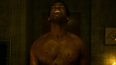 Mustafa Shakir in Marvel's Luke Cage (2016-2018) Shirtless 82989