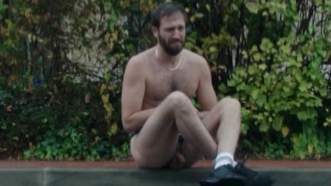 Frank Fish from Nude Naked. Balls, Penis, Shirtless, beard, brown hair. 87221