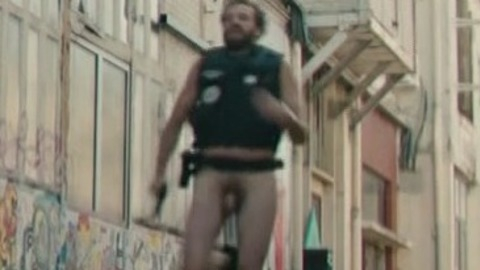 Satya Dusaugey Nude as Frank Fish. Balls, Penis, beard, brown hair. 92654