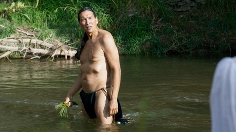 Woman Walks Ahead's Sexiest Scenes with Michael Greyeyes. Sexy, Shirtless. 83070