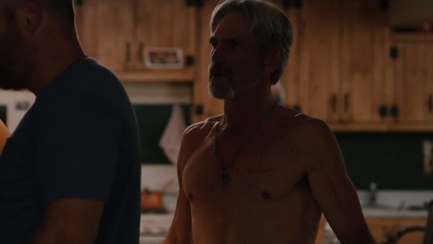 Forrie J. Smith in Yellowstone (2018-2022) Shirtless Cowboy Mustache 83176