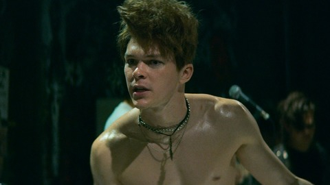 Hottest Billy Offal Scenes. Shirtless, band, microphone. 83223