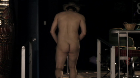 Jamison Challeen Naked as Frisco. Butt, casino, cowboy hat. 120693