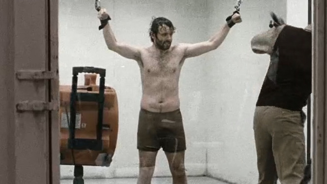 Unthinkable's Sexiest Scenes with Michael Sheen. Sexy, Shirtless, Underwear. 83796