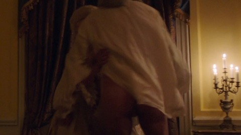 Richard Durden Naked in Harlots. Butt, bedroom, candles. 83965
