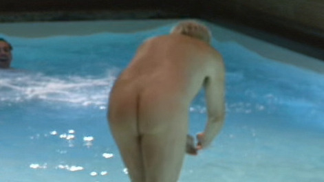 Didier Flamand Nude in Our Paradise. Butt, diving, indoor pool. 84142