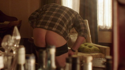 Alexander England Nude as Peter Levin. Butt, Sexy, Underwear, bent over, mirror. 183056