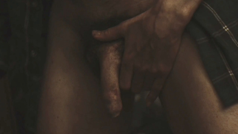 Ralf Beck Naked in Animalistic. Penis, Prosthetic, dirty, holding penis. 84433
